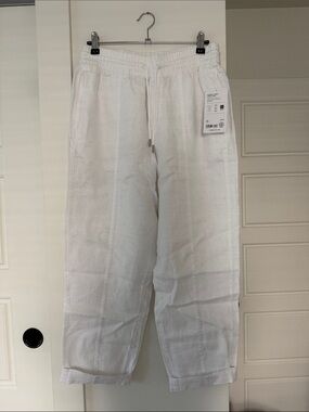 Athleta Retreat Linen Ankle Pant